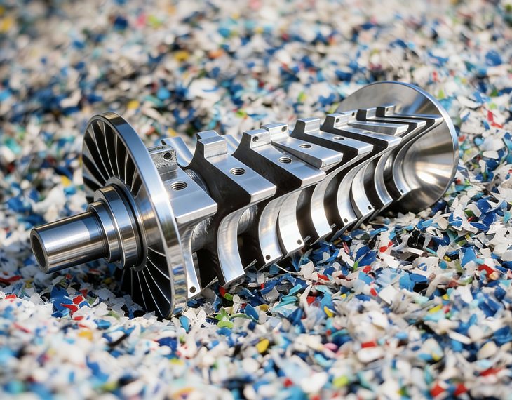 舜立機械成立以來，專注於塑膠粉碎、混料與回收前處理設備的研發與製造